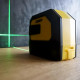 Laser level with green beam and crossed lines Cimex  1H1V-G