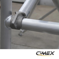 Schela din aluminiu, Înălțime de lucru 6 metri