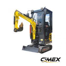 Mini excavator Cimex CHE12RS-CAB-SB cu braț articulat
