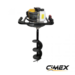 Burghiu motorizat pentru pământ CIMEX EA200, 52 cc, 2,2 CP + burghiu (200 mm)