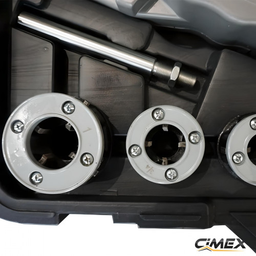 Manual electric threading machine - up to 2"