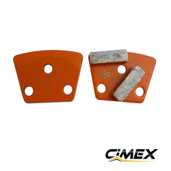 Disc diamantat pentru șlefuirea betonului Grindex 450/600 Grit 16 (trapez)
