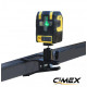 Laser level with green beam and crossed lines Cimex  1H1V-G