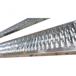 Rampă de încărcare din oțel STAHL, set de 2 bucăți – 190 x 23 cm / 450 kg