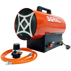 Încălzitor pe gaz 30,0 kW, STAHL SGAS30 cu regulator de presiune și furtun