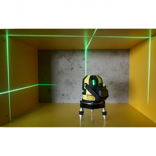 Laser level with green beam CIMEX SL1H4VG