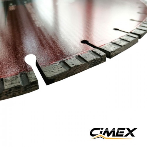 Disc diamantat pentru taiere materialelor de construcţii - 650 mm CIMEX CMS650 Disc diamantat pentru taiere materialelor de construcţii - 650 mm CIMEX CMS650