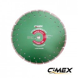 Disc diamantat pentru taiere combinata asfalt-beton – 400 mm CIMEX ACP400