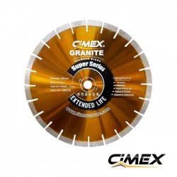 Disc diamantat pentru taierea granit 350 mm CIMEX GRA350