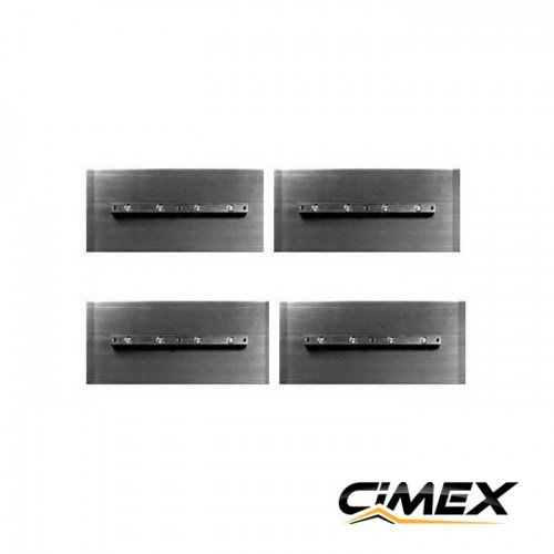 Palete pentru elicoptere de finisat beton 60 cm, 4 buc. în set